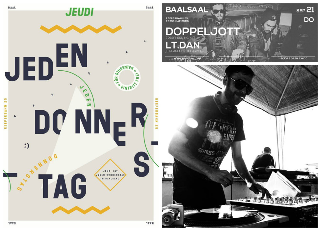 Donnerstag ★ 21. August – BAALSAAL – DOPPELJOTT (Deepness Inc.) & LT.DAN (Freaktion / Tel Aviv)