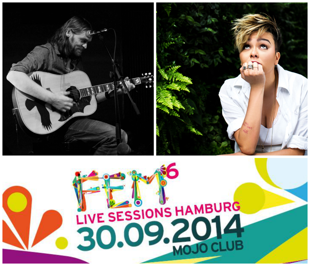 Dienstag ★ 30. September – FEM6 LIVE SESSIONS mit Maria Gadù & Pohlmann im Mojo Club! Zum ersten Mal geht das in Köln gegründete Deutsch-Brasilianische Festival „FEM 6“ auf Tour und macht Halt in Hamburg mit einem fantastischen LineUp! (ca. 25€, 20h)
