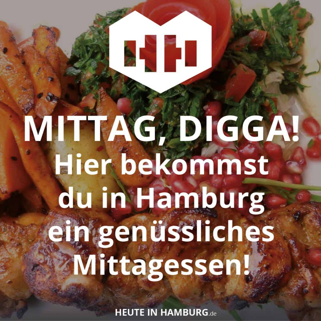Mittag, Digga! #2 – 5 Orte, an denen du in Hamburg ein genüssliches Mittagessen bekommst! „Mittag, digga!“ geht in die zweite Woche! Wir werden euch in den kommenden Wochen immer mehr von diesen verführerischen Orten vorstellen und hoffen euch damit inspirieren zu können. Guten Appetit!