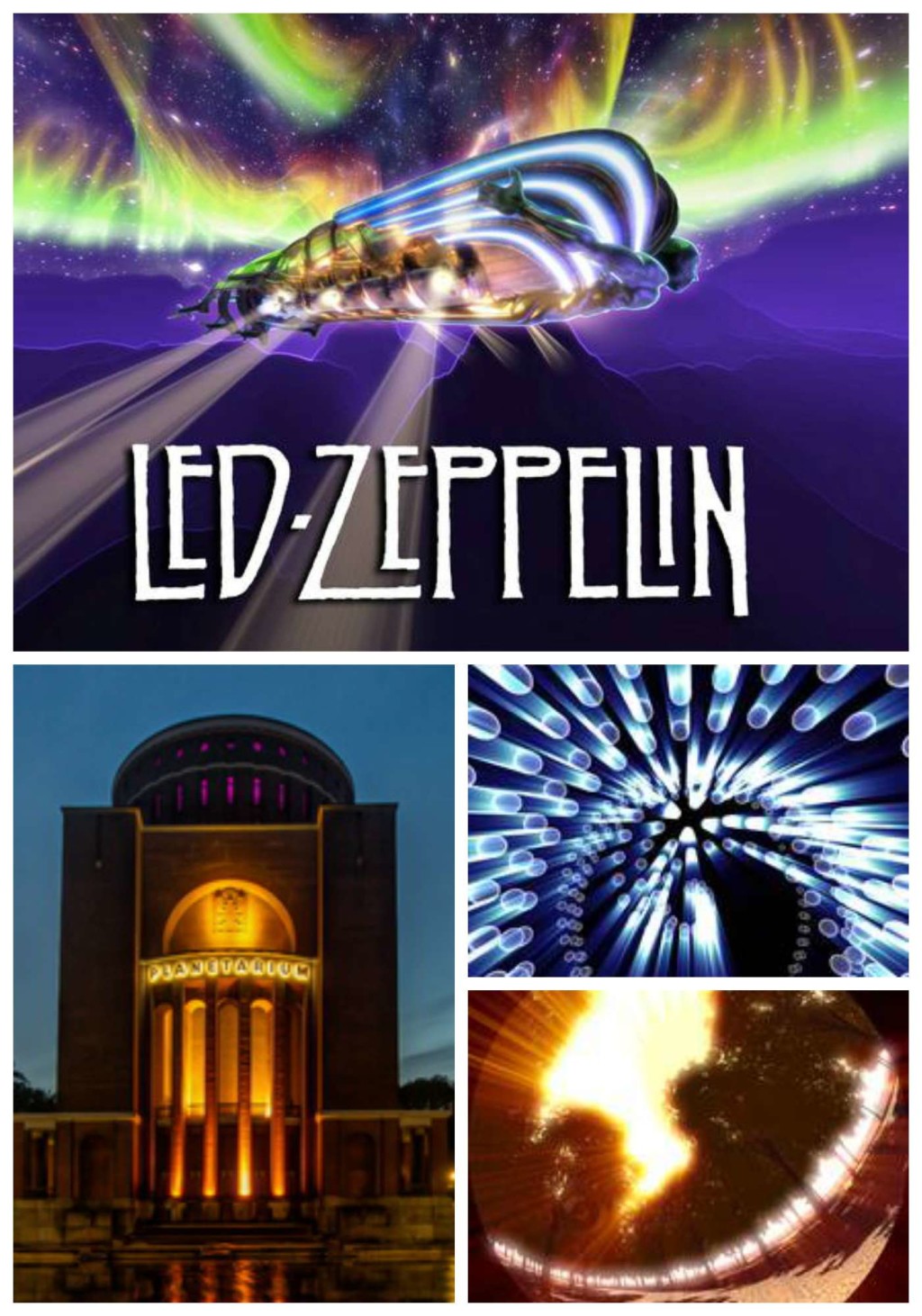 Sterne fliegen über den Himmel, Musik ertönt von allen Seite, währen ihr entspannt zurückgelehnt das Spektakel beobachtet. Die neue Laser-Rockshow mit dem Sound von Led Zeppelin verwandelt das Planetarium in eine kosmische Hard Rock Arena. Eine 360-Grad Laser-, Sternen- und Lightshow inklusive Surround Sound.