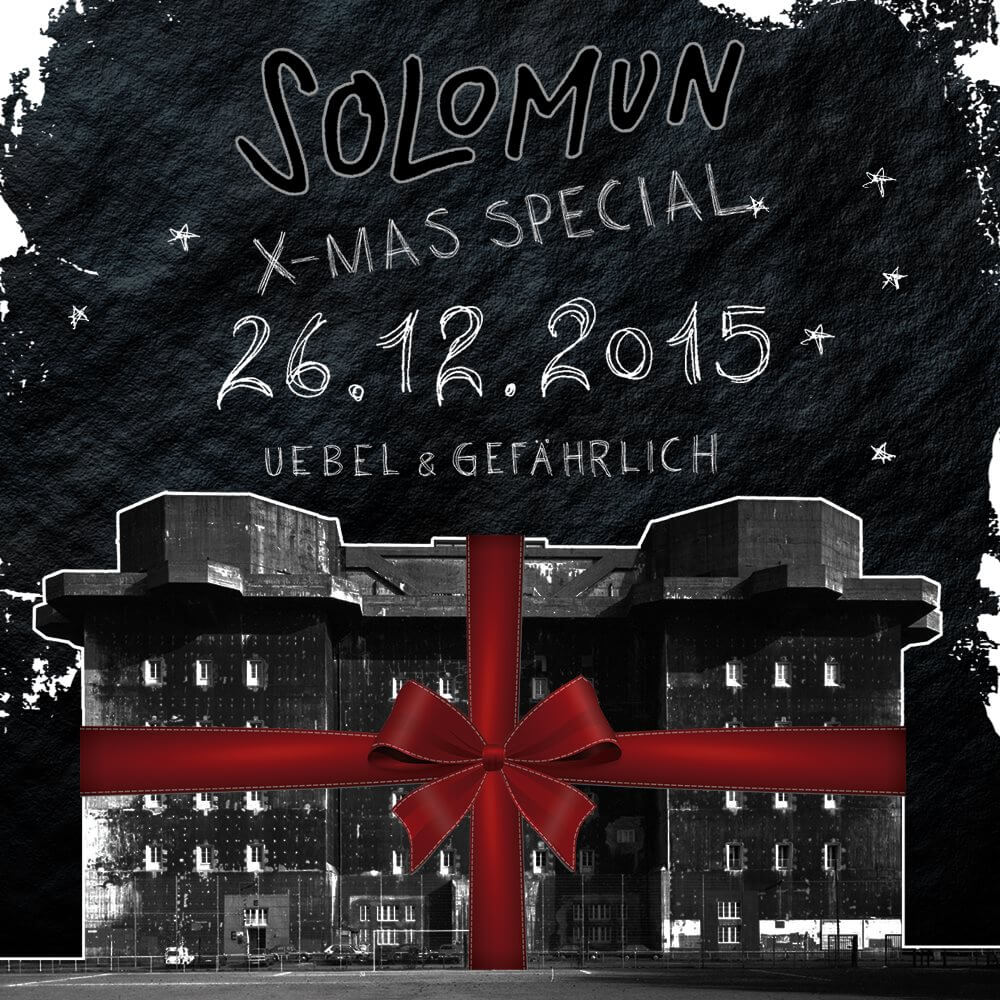 Xmas Special! Zum Fest der Liebe schenkt Solomun seiner Heimatstadt ein DJ Set und zwar: all night loooooong!