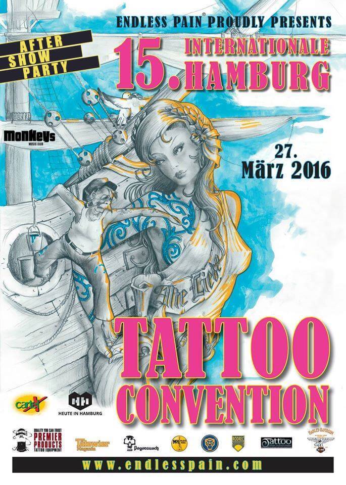 Die Aftershowparty ist der krönende Abschluss der Tattoo Convention 2016! Mit von der Partie sind Jaya The Cat & RoadRag.