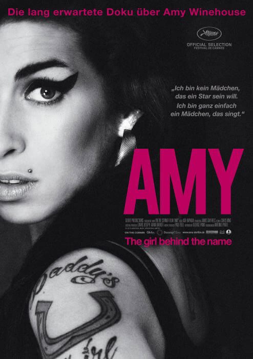 Es wird musikalisch im zeise Open Air Kino: Der Dokumentarfilm „AMY“ gibt dir Eindrücke aus dem Leben von Amy Winehouse!