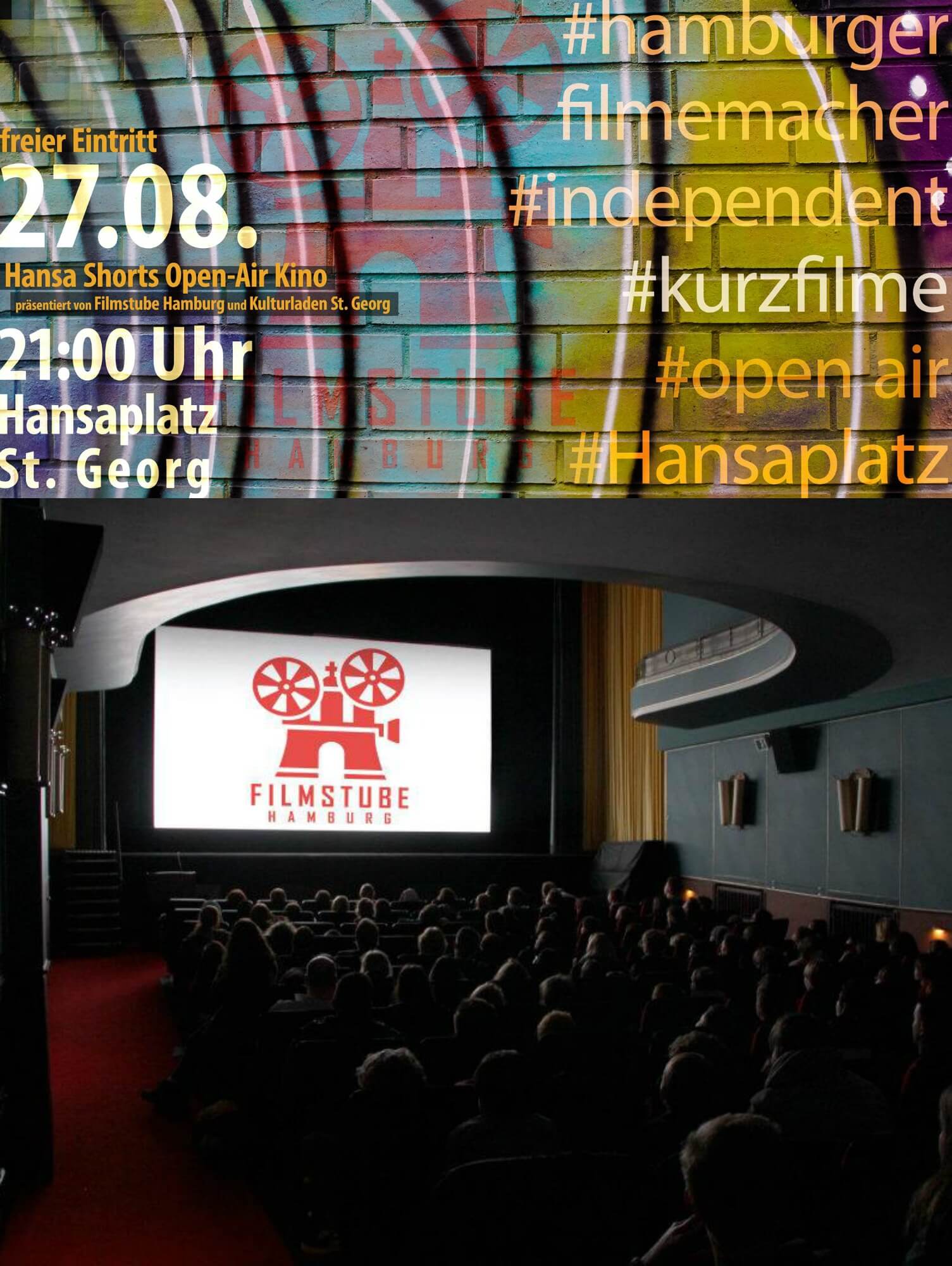 Frische Filme an sommerlicher Luft: Die Hansa Shorts liefern ein buntes Potpourri aus Kurzfilmen – Open Air!
