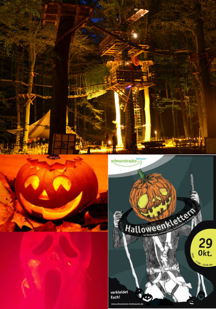 Halloween im Kletterpark! Schaurige Gäste & gratis „Freier Fall“ für deine kreative Verkleidung! Mit HiH sparst du 10 €!
