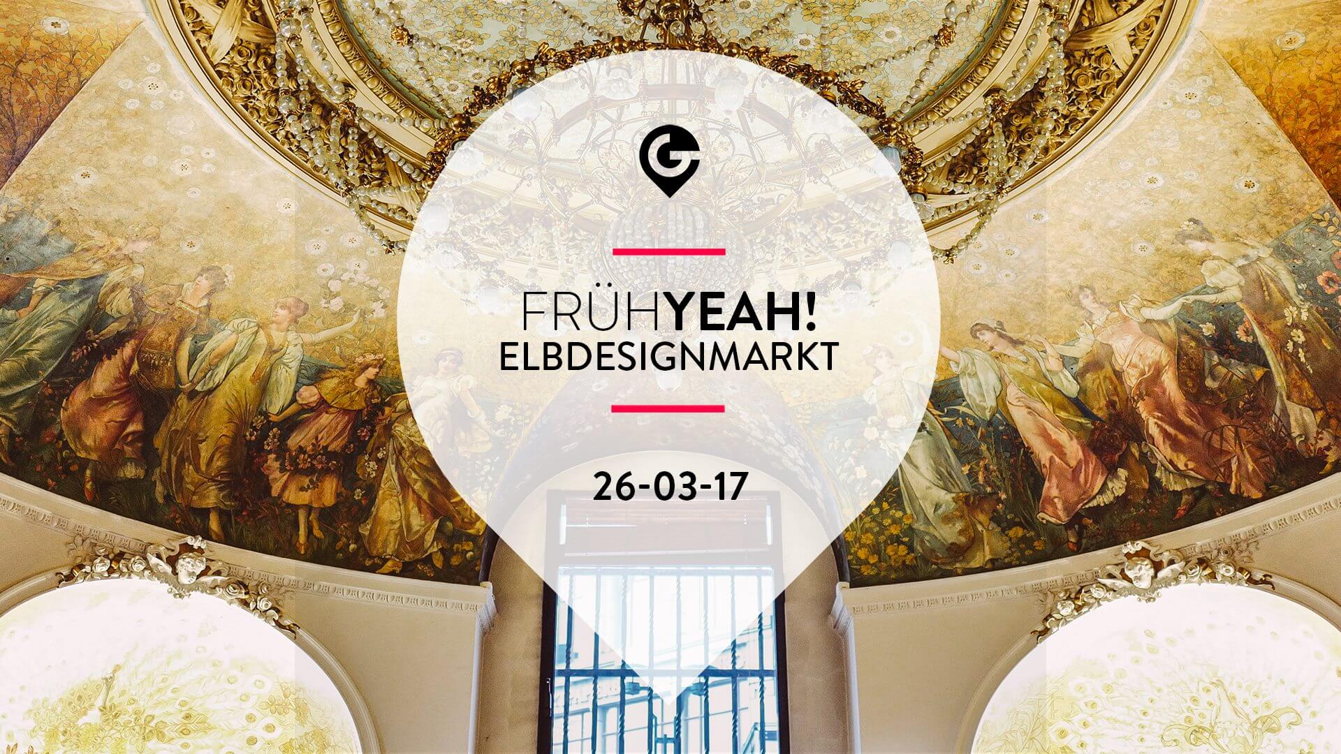 Der Elbdesignmarkt! 😃 Leckere Foodstände und 80 (!) Designer aus Hamburg & Berlin wollen dich glücklich machen! 😍