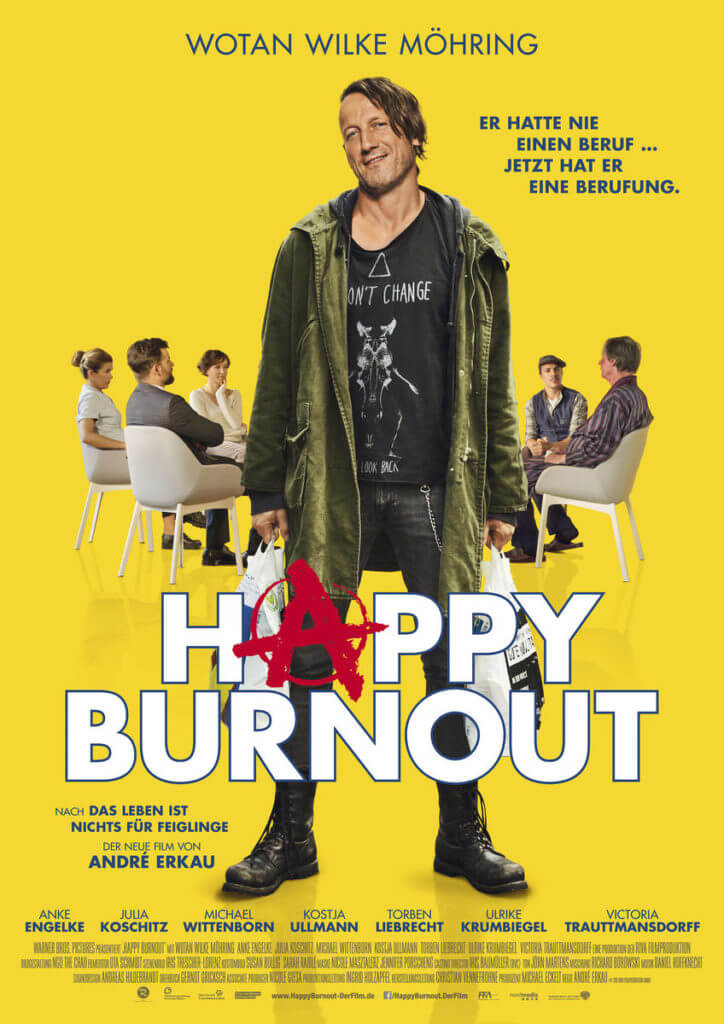 Der Film „Happy Burnout“ bringt eine große Portion Spaß mit in die Kino Nächte Barmbek!