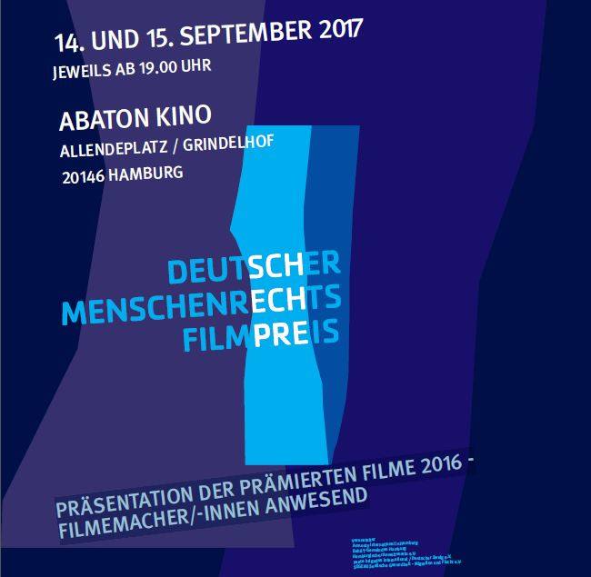 Die „Lange Nacht des Deutschen Menschenrechtsfilmpreises“ präsentiert dir prämierte Filme aus 2016!