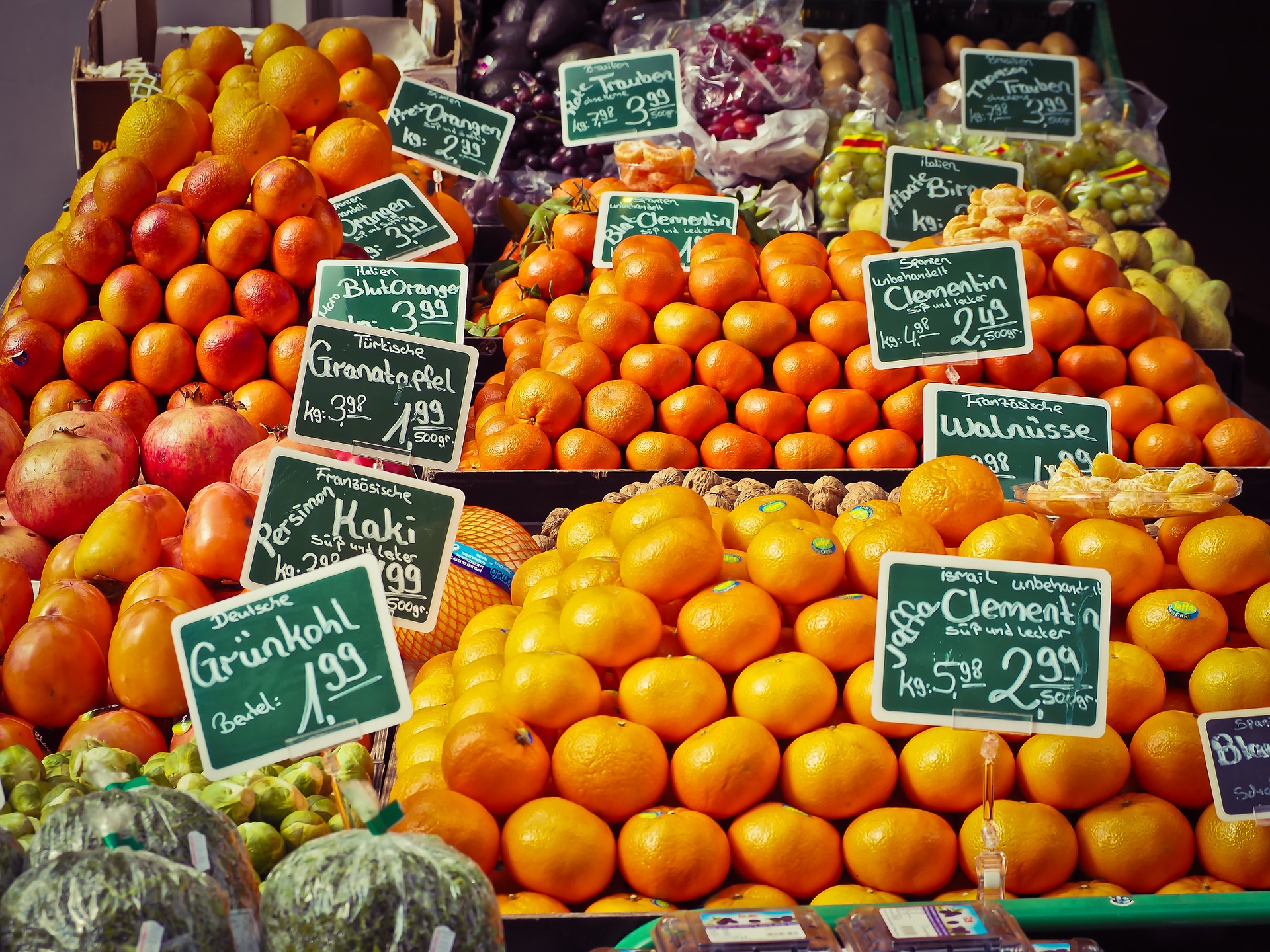 Auf dem Isemarkt kannst du frische und leckere Lebensmittel shoppen!