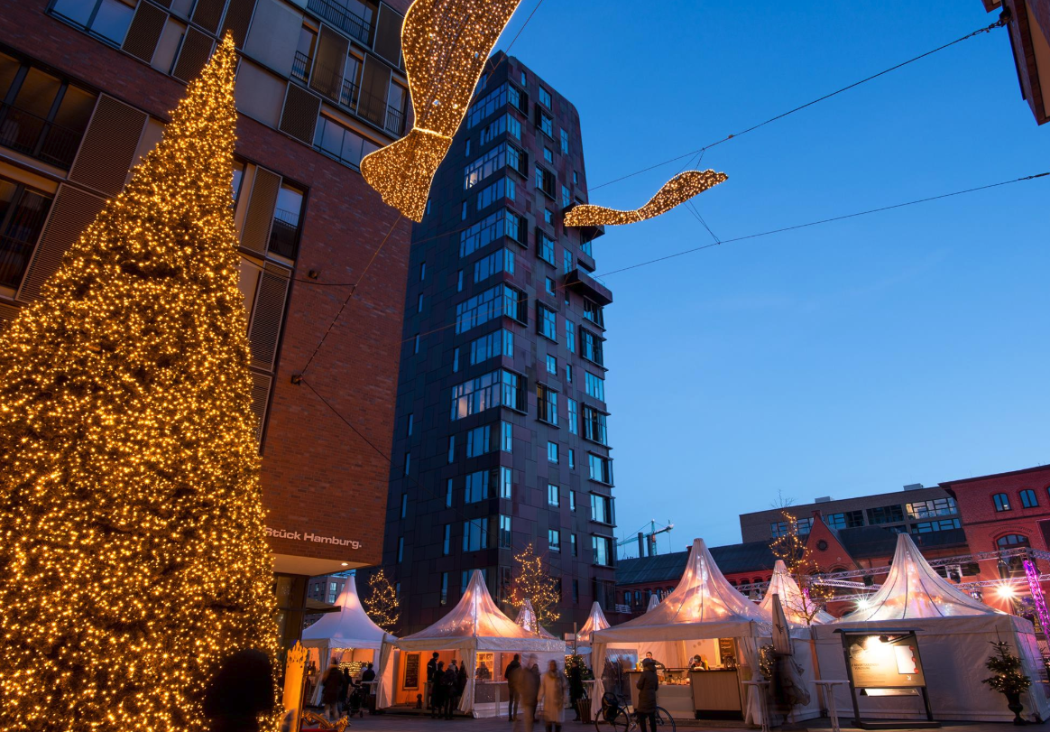Der Weihnachtsmarkt HafenCity ruft mit DJ-Sounds und einer warmen WinterLounge!
