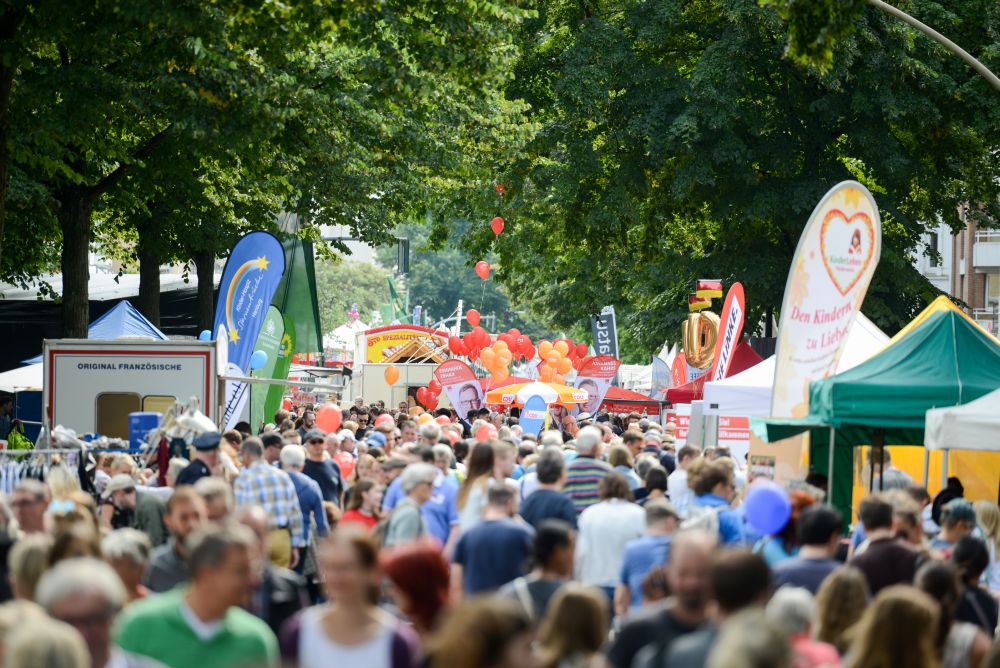 Genieße beim Uhlenhorster Stadtteilfest den Spätsommer – noch bis Sonntag!