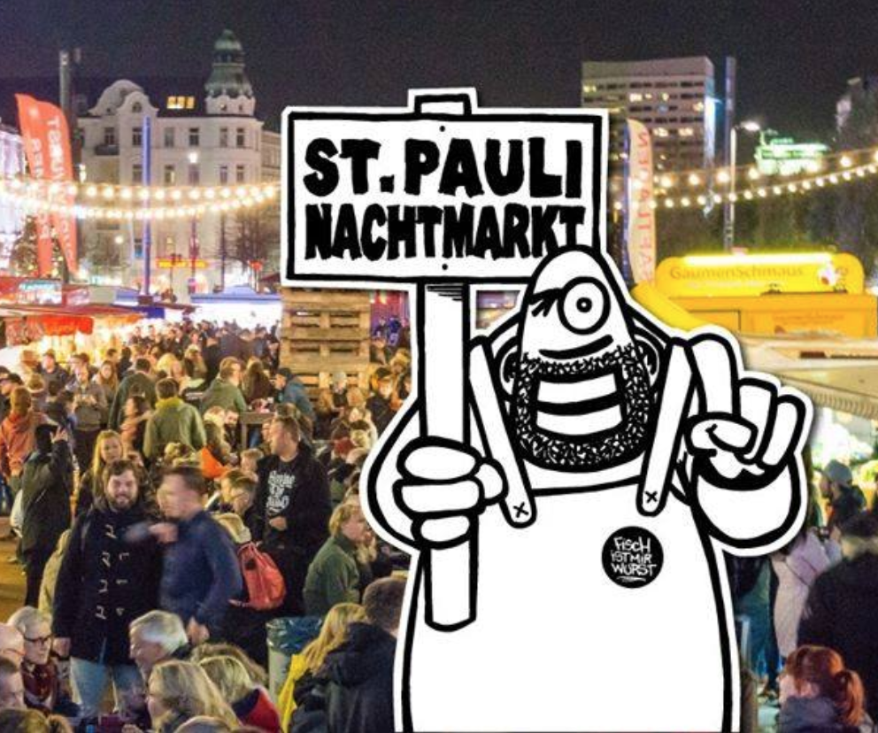 Die Tage werden wieder kürzer, da lohnt sich ein Besuch auf dem St. Pauli Nachtmarkt.