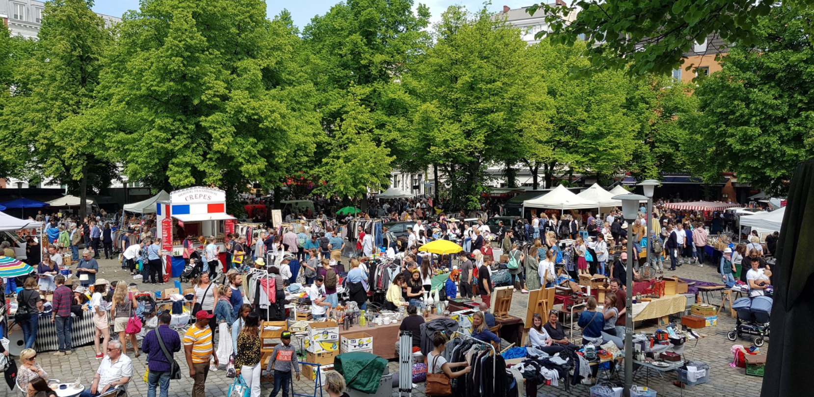 Sonntag ist Flohmarkt-Tag! Heute kannst du am Großneumarkt schöner trödeln.