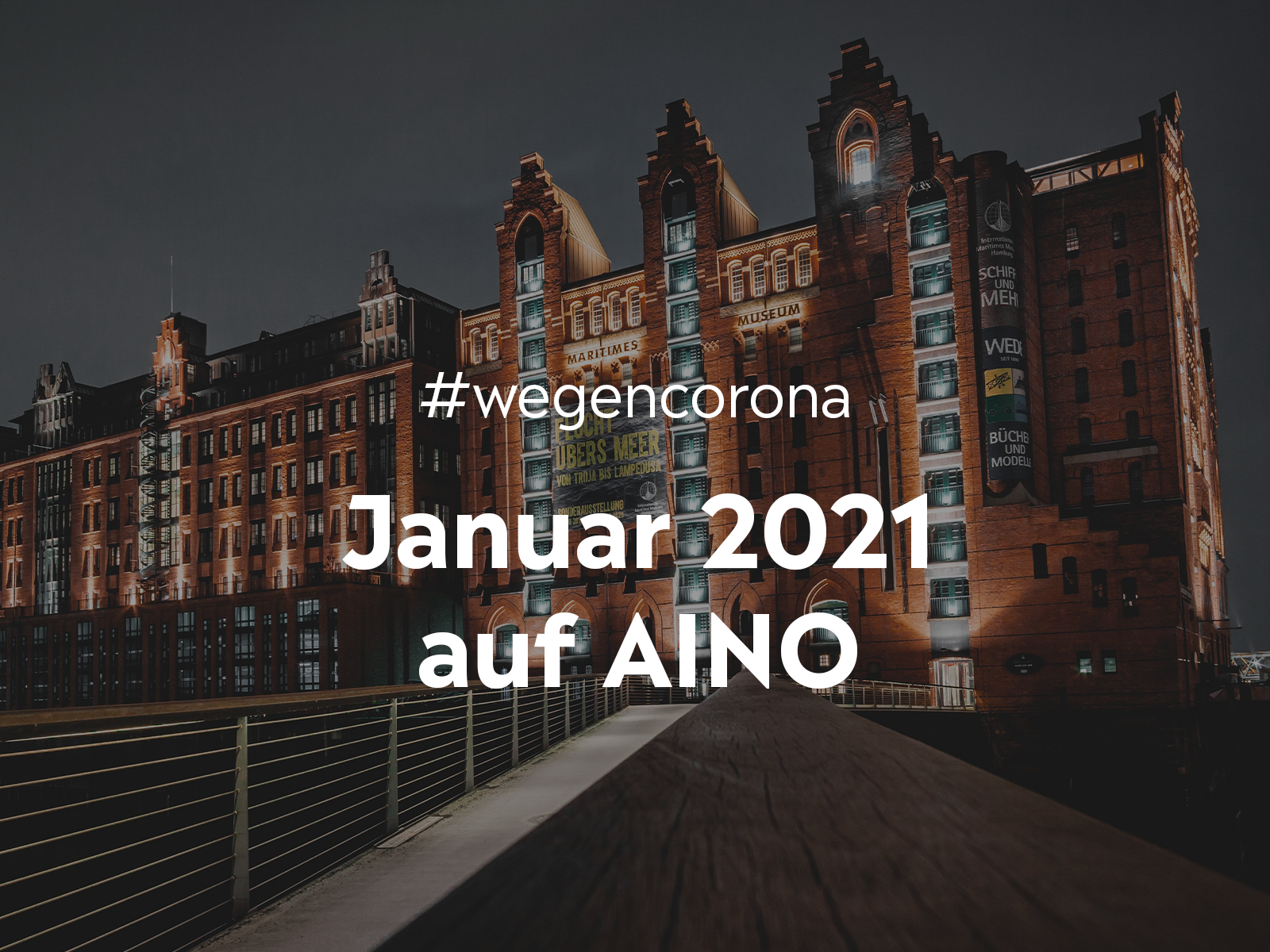 #wegencorona: Das macht AINO für dich im Januar
