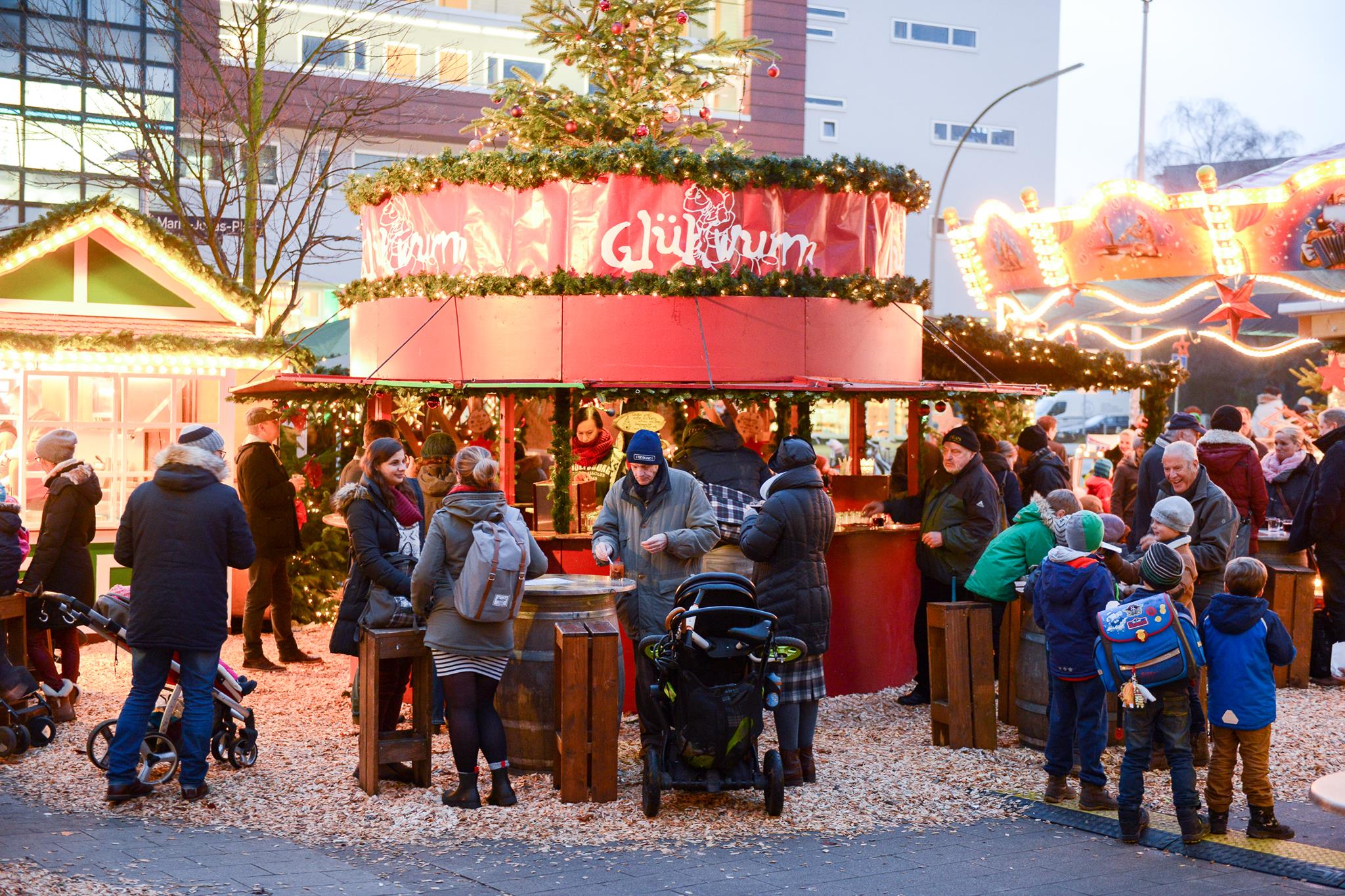 Noch ein Grund mehr für einen Abstecher nach Eppendorf: Der Weihnachtsmarkt eröffnet!
