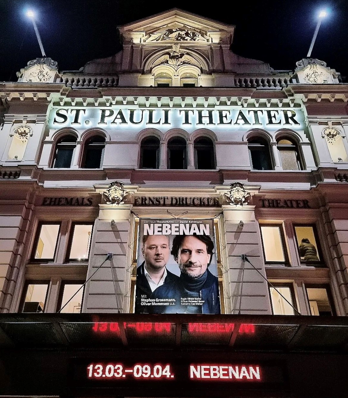 Überraschender Plot: Das St. Pauli Theater zeigt den Theaterkrimi „Nebenan“.