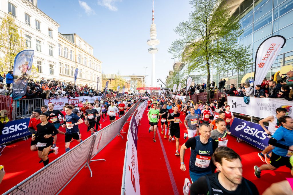 Der Haspa Marathon steht an: Sei laut für die Läufer:innen.
